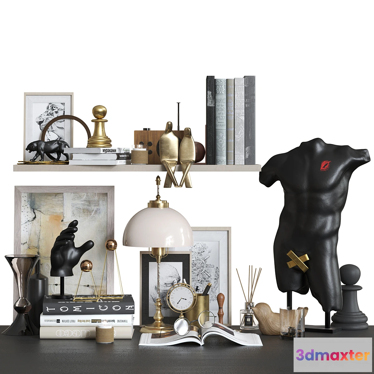 591382 - Decorative Furniture - Set 03