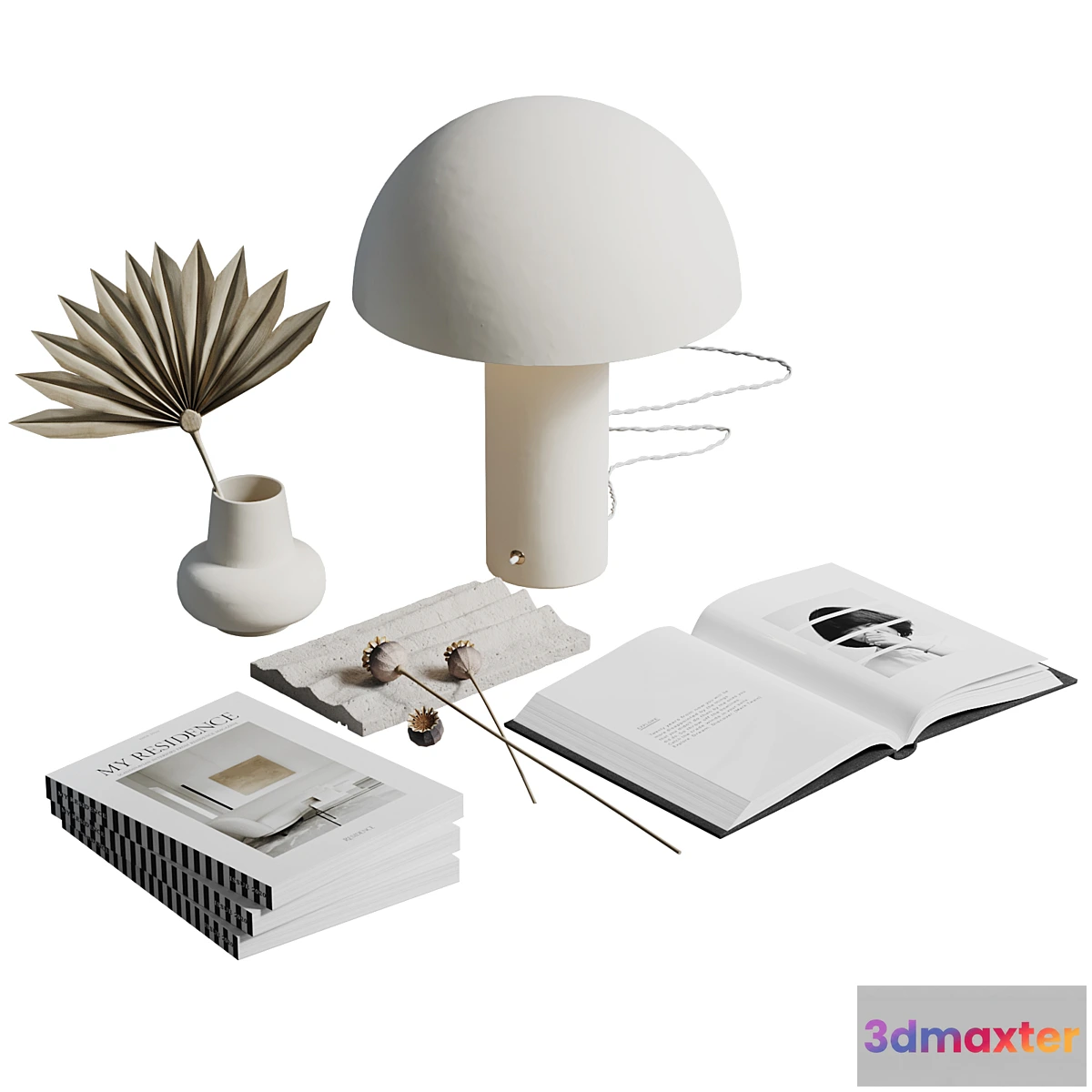 591476 - white decorative set