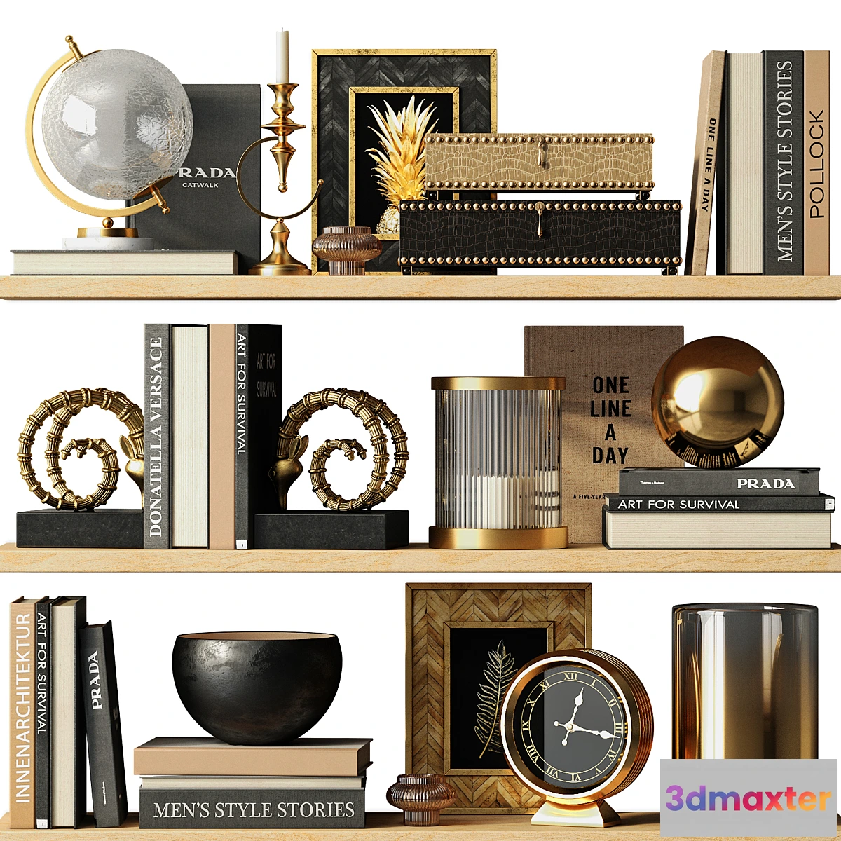591548 - Decor set GOLD