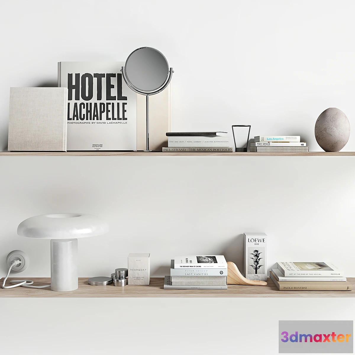 591556 - Decorative set 044 bookshelf