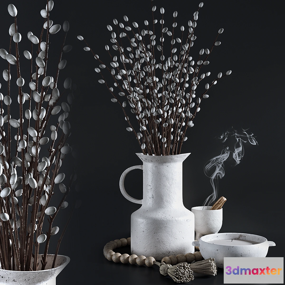 591670 - Decorative set with Willow Branches