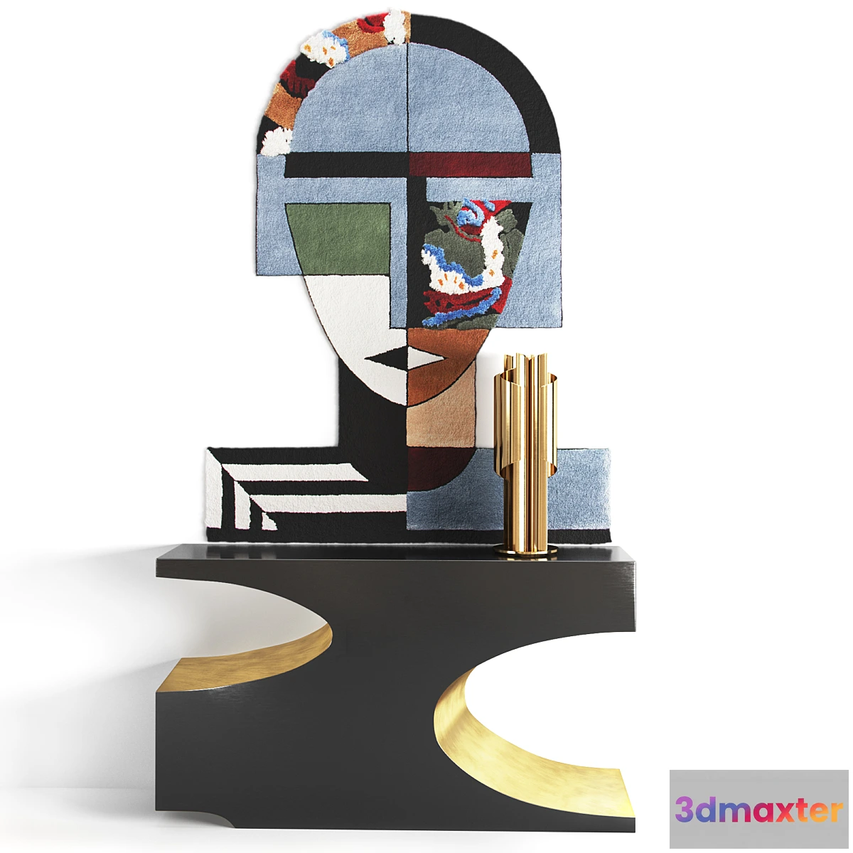 591810 - Cubisme decorative set