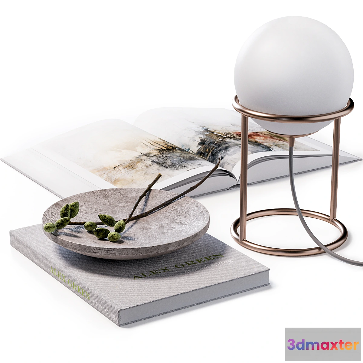 592214 - Green Decorative Set