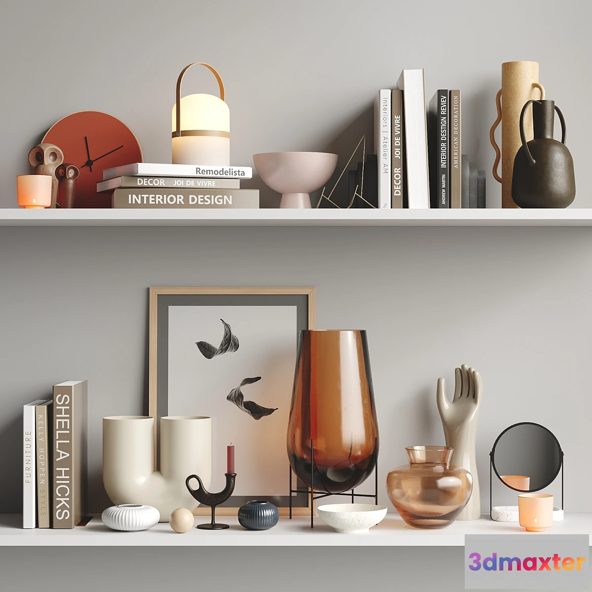 592266 - A set of modern decor