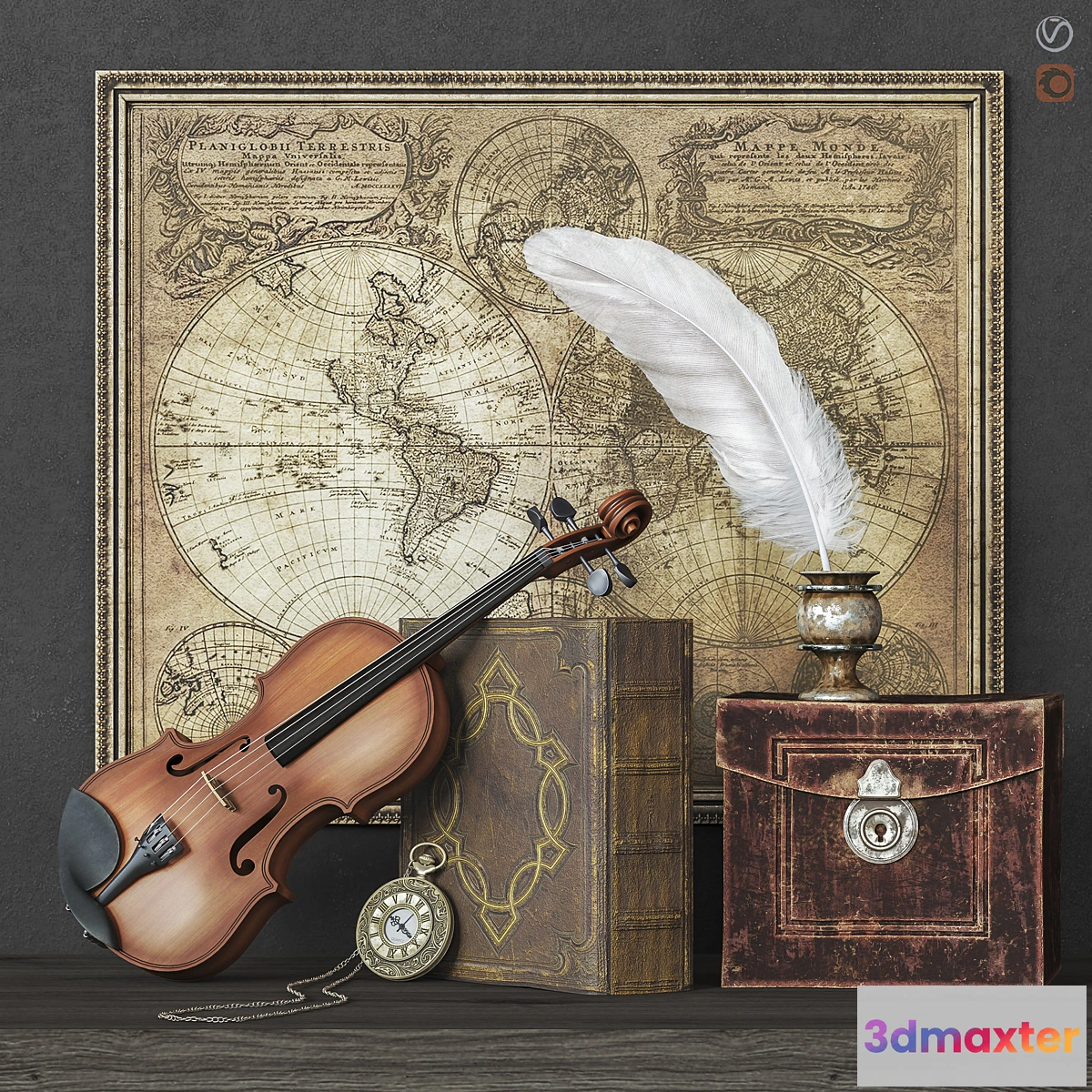 592392 - Decorative set 9 - No.3