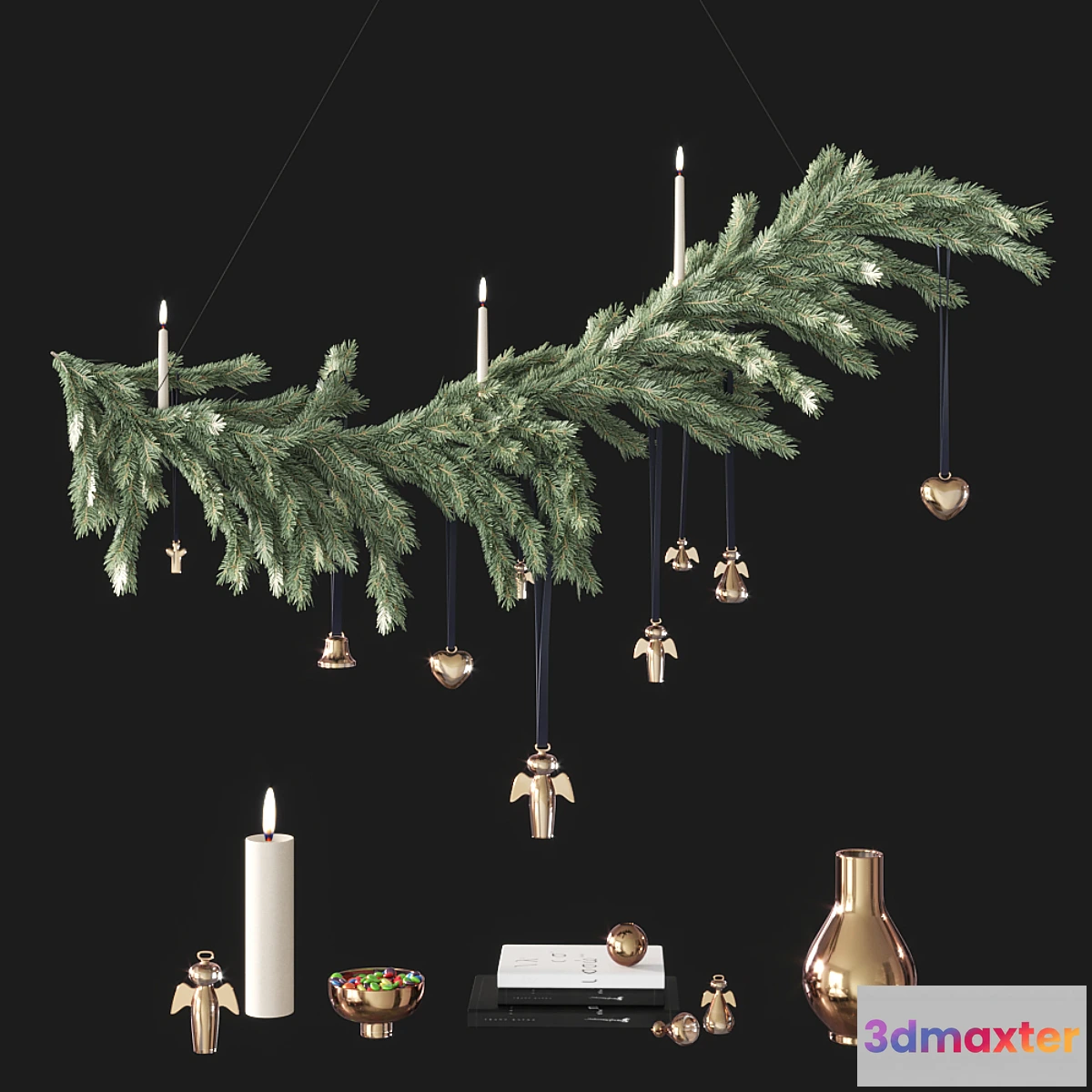 593008 - Christmas decorative set - No.2