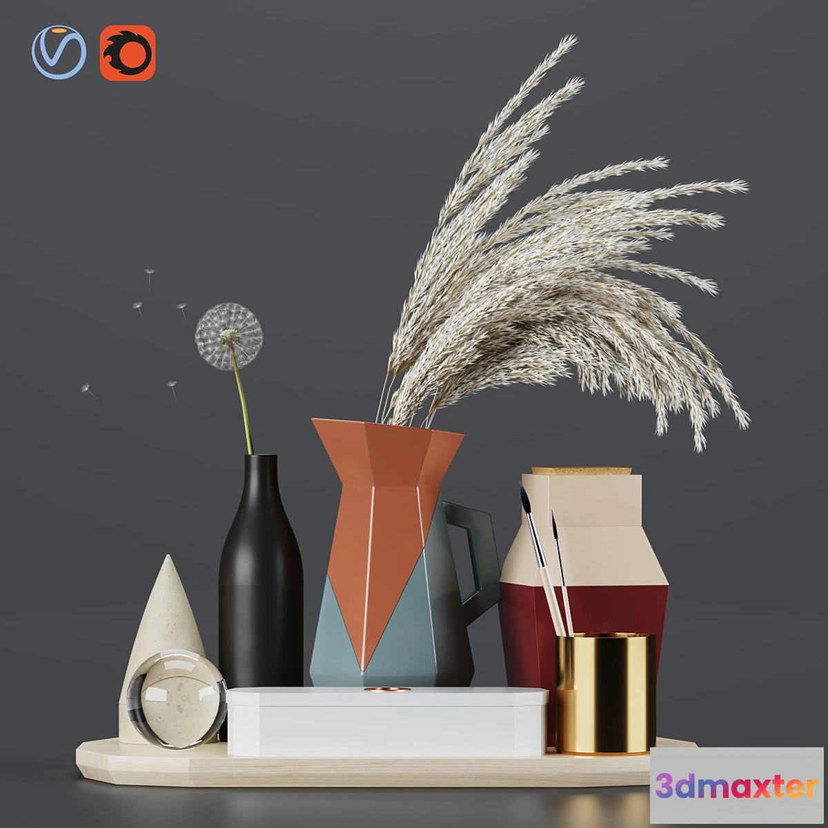 593122 - Still Alive decorative set by Seletti