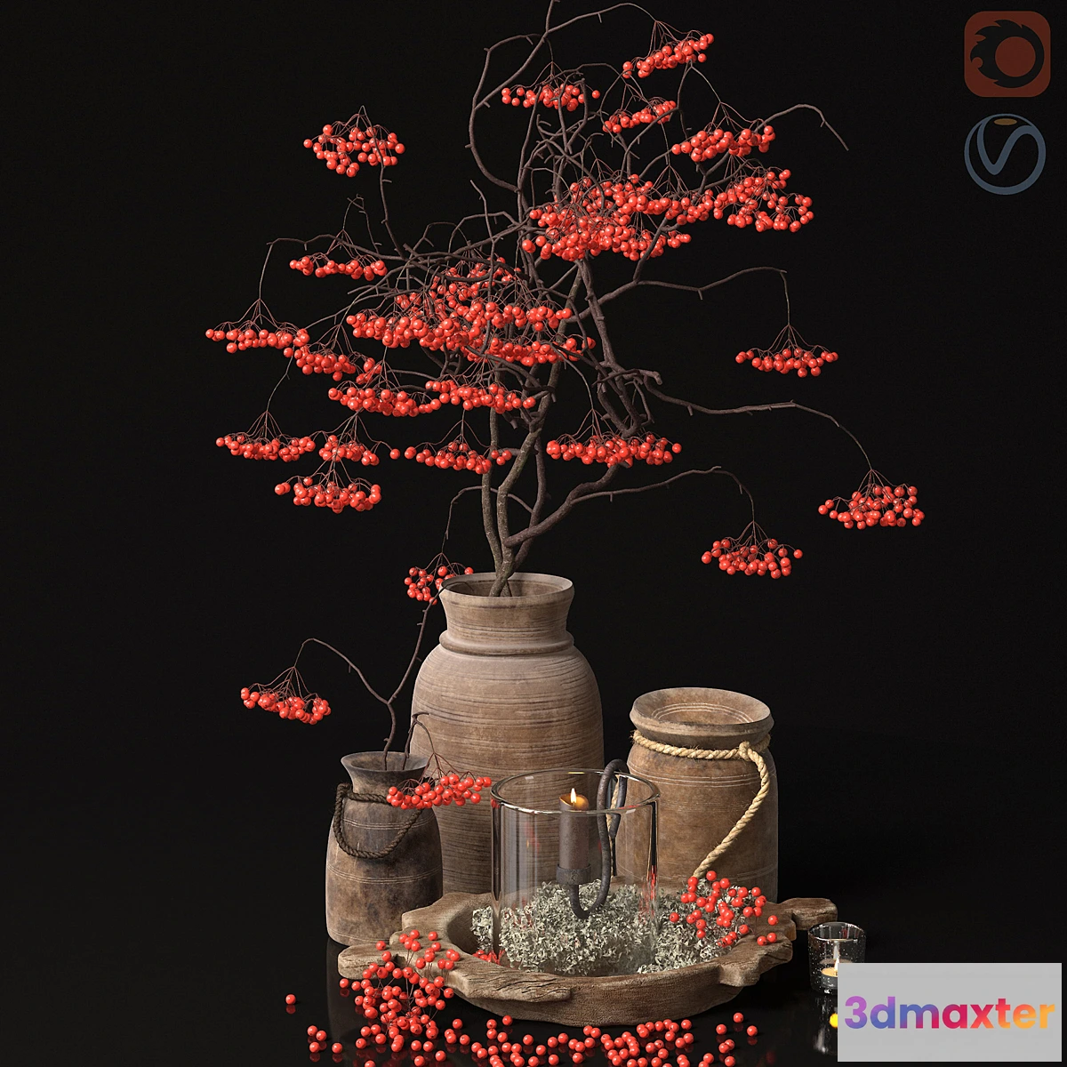 593160 - Vintage decorative set 3