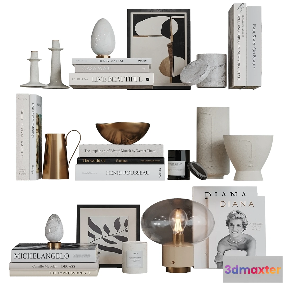 593246 - Decor shelf set 10