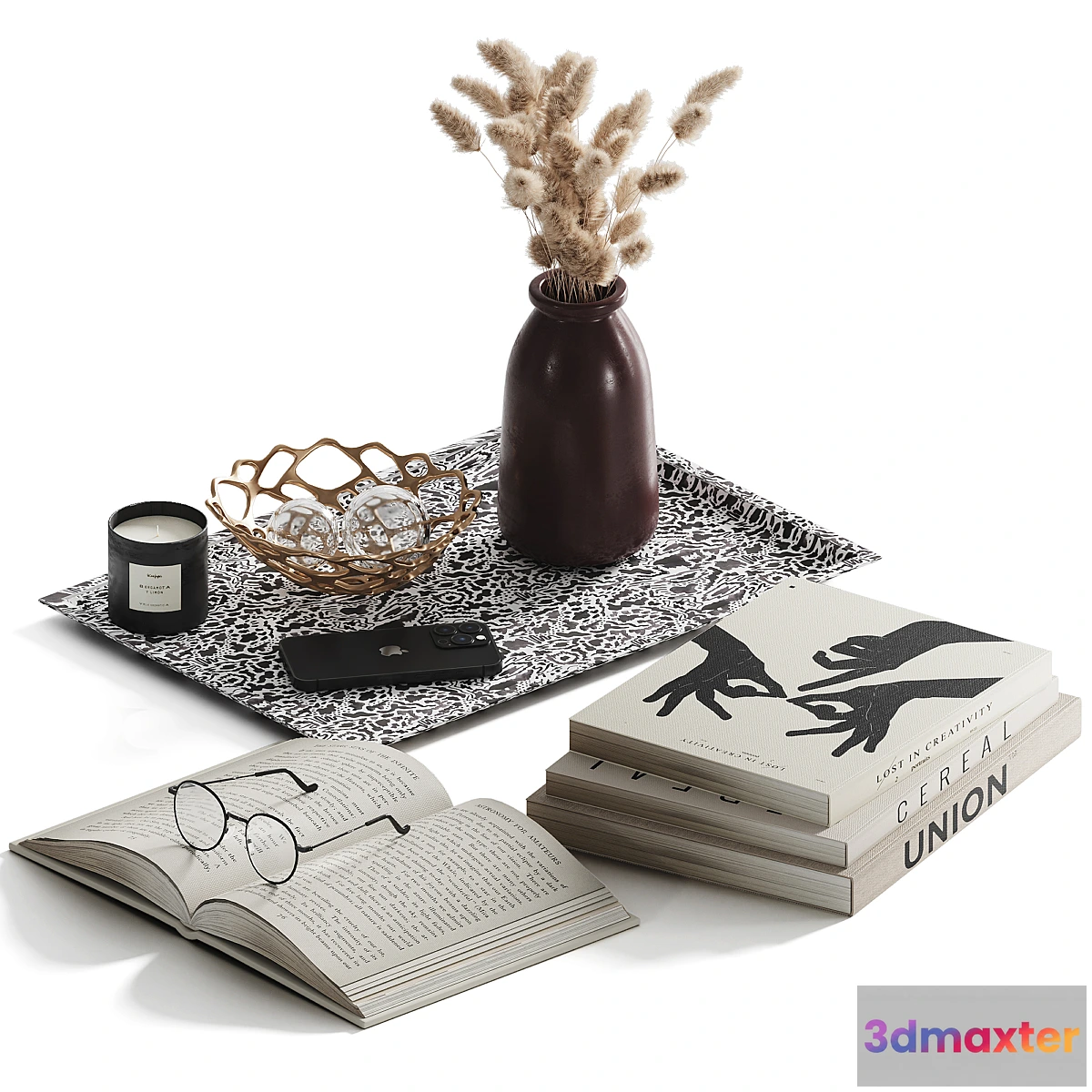 593840 - Decorative set for a coffee table 2