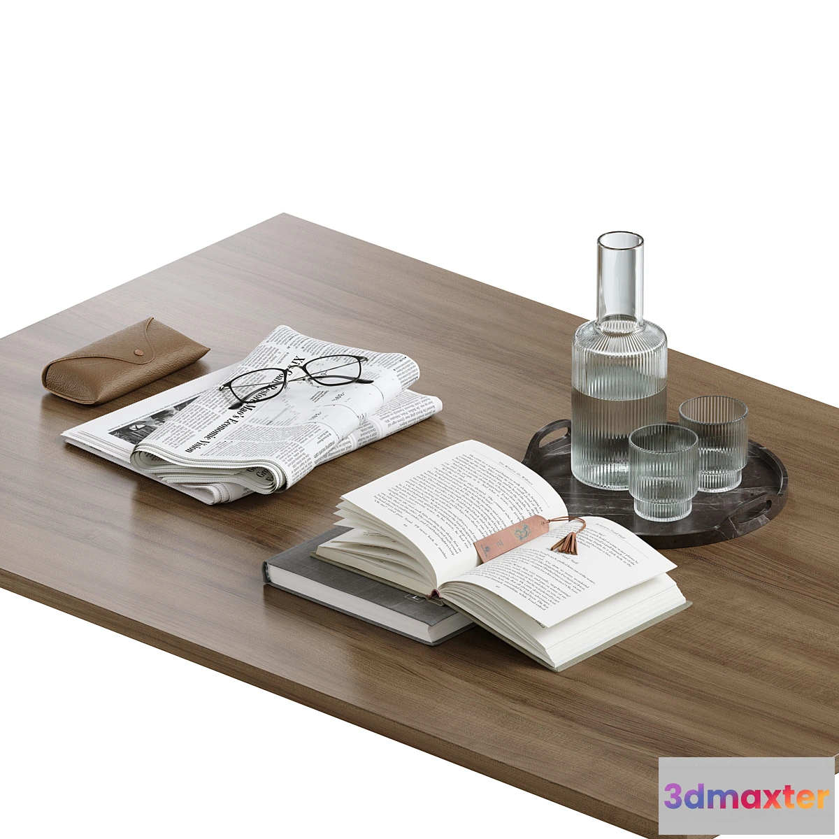 593852 - coffee table decor set 002