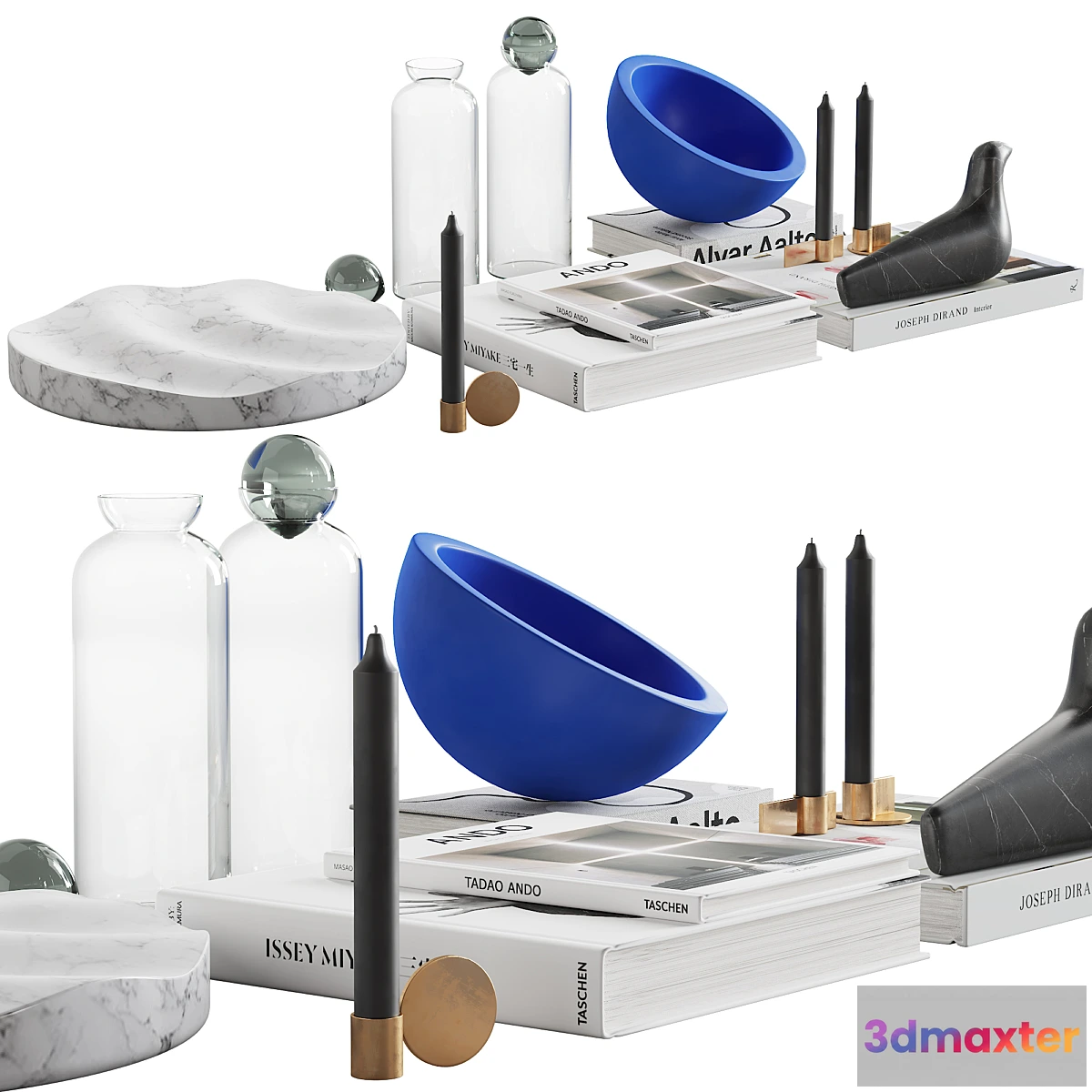 593922 - 076 Living decor set BLUE PAWSON 00