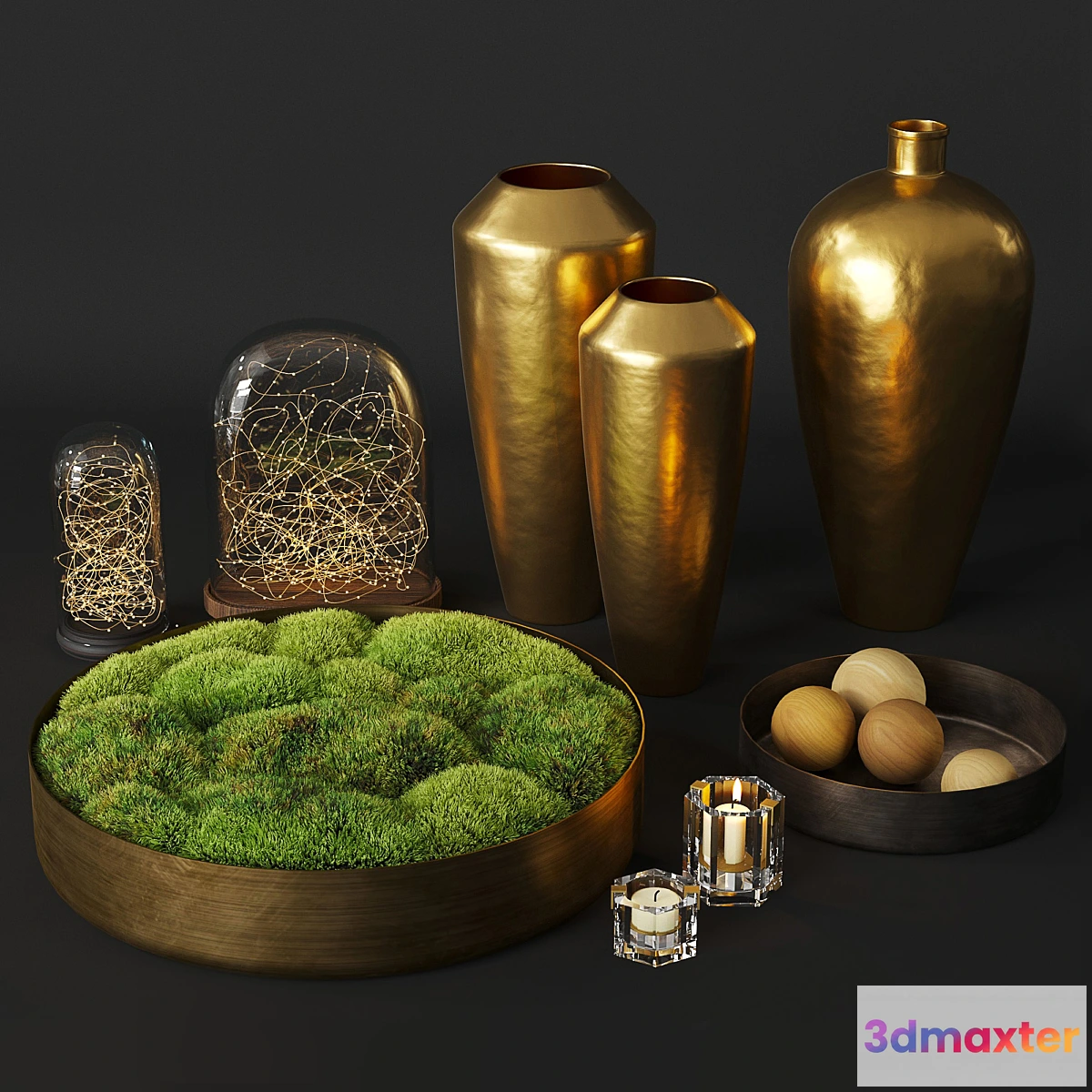 594186 - Rh decor set