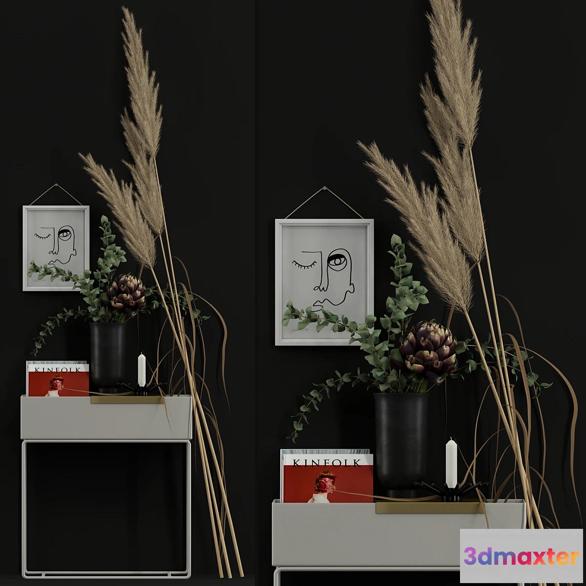 594320 - Decor with dry flowers 2
