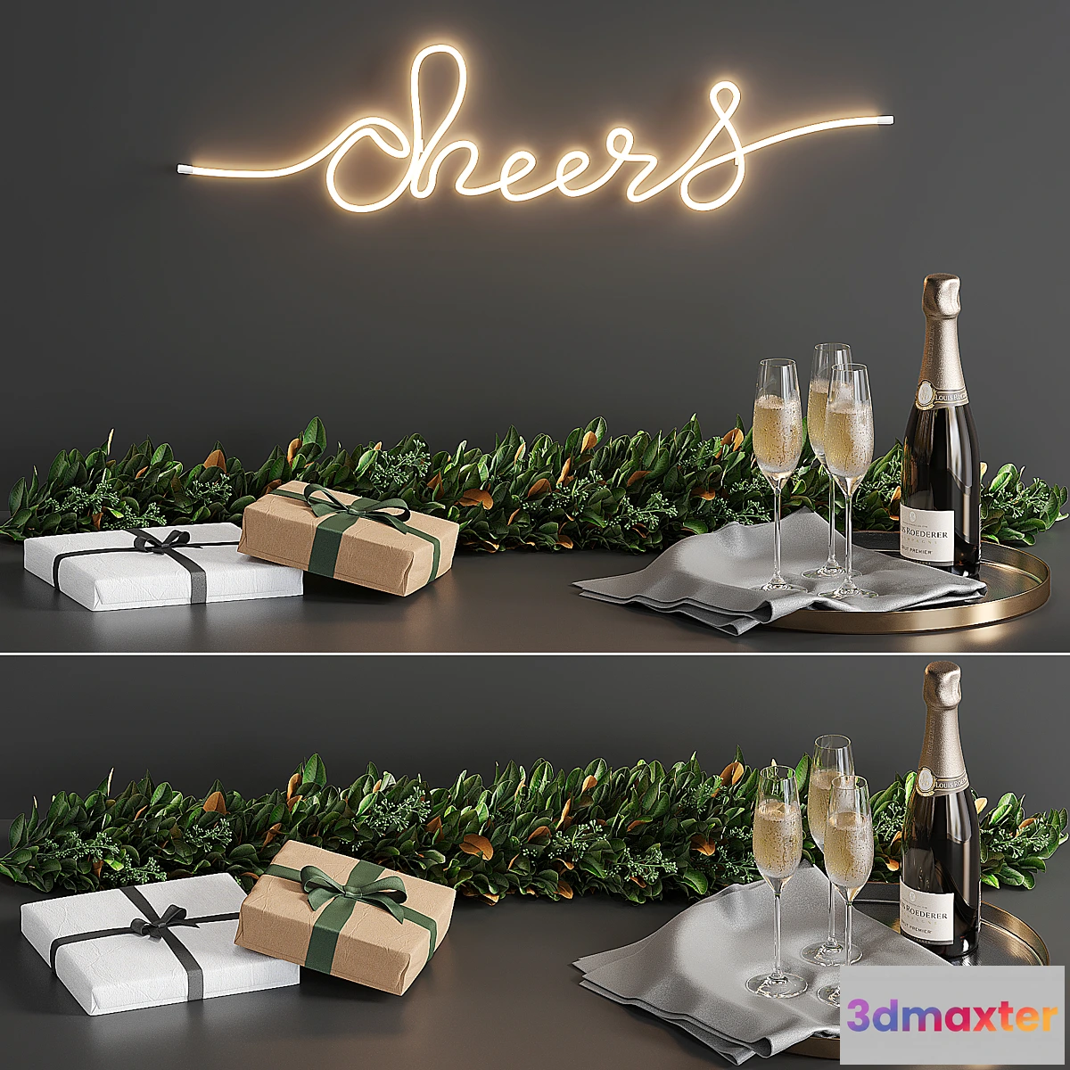 612995 - Pottery barn christmas set