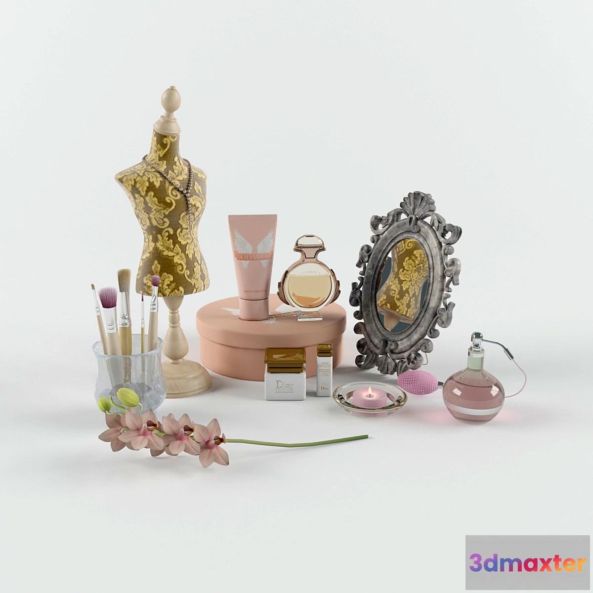 644457 - Decoration with orchid