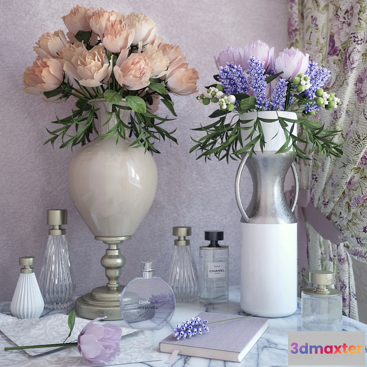 649981 - Decorative set with roses