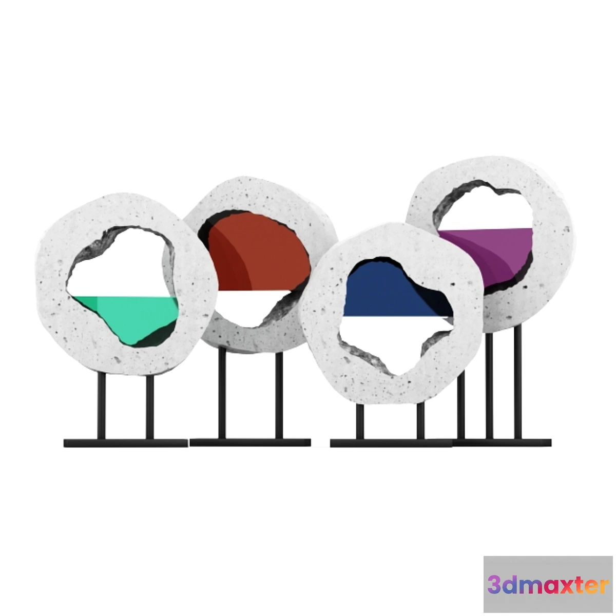 656971 - concrete decor set