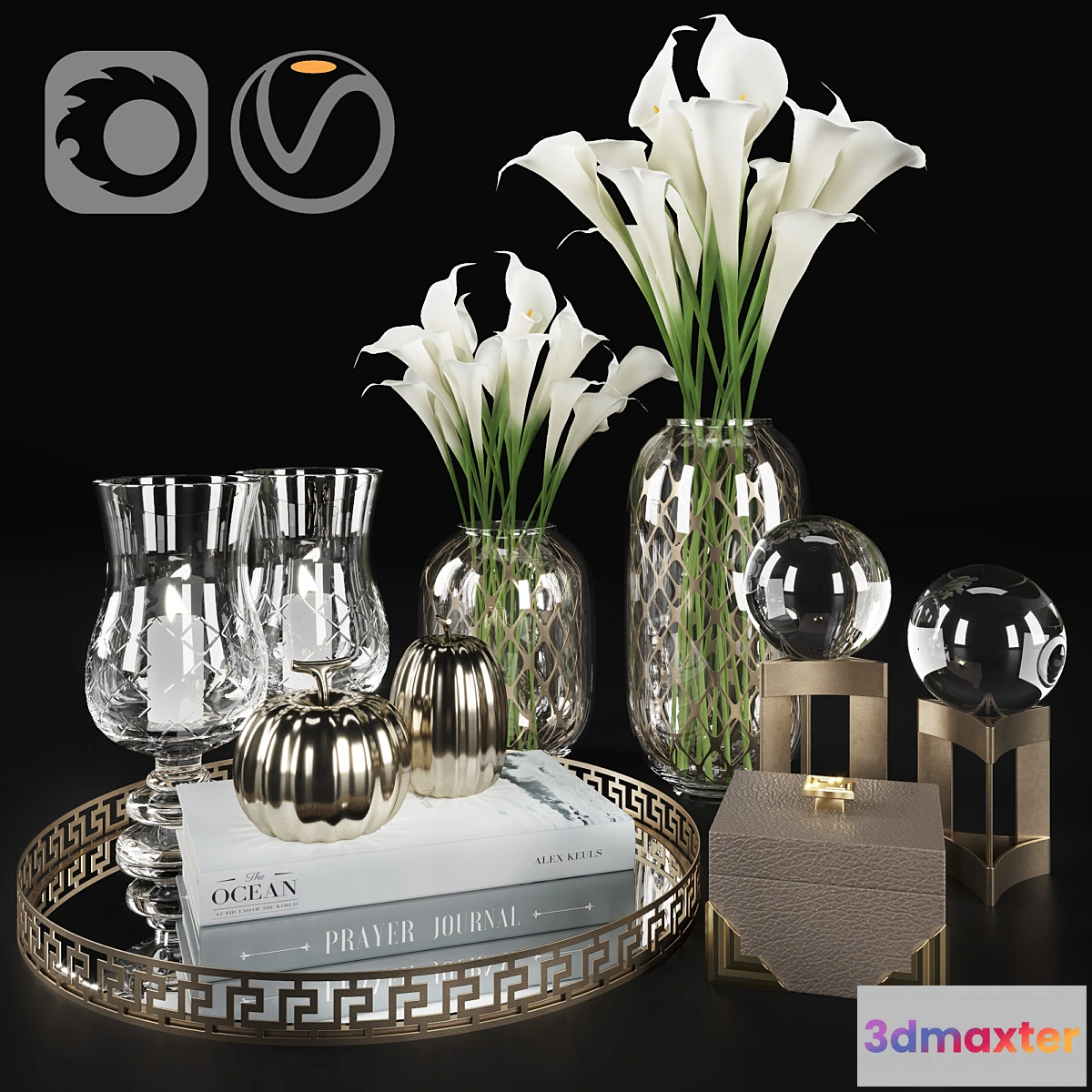 659539 - Calla and candles - No.2