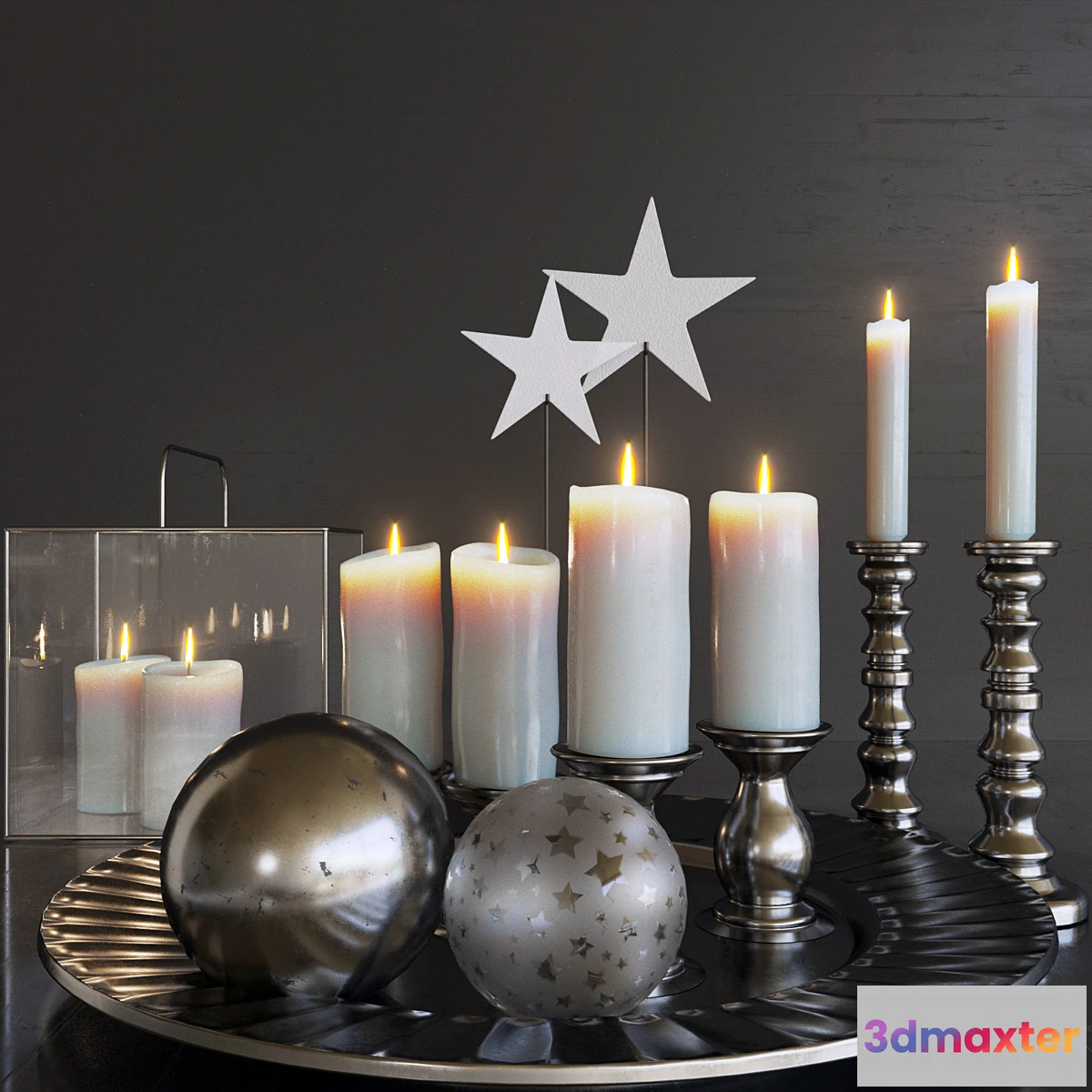 664951 - Set of candles. Candle