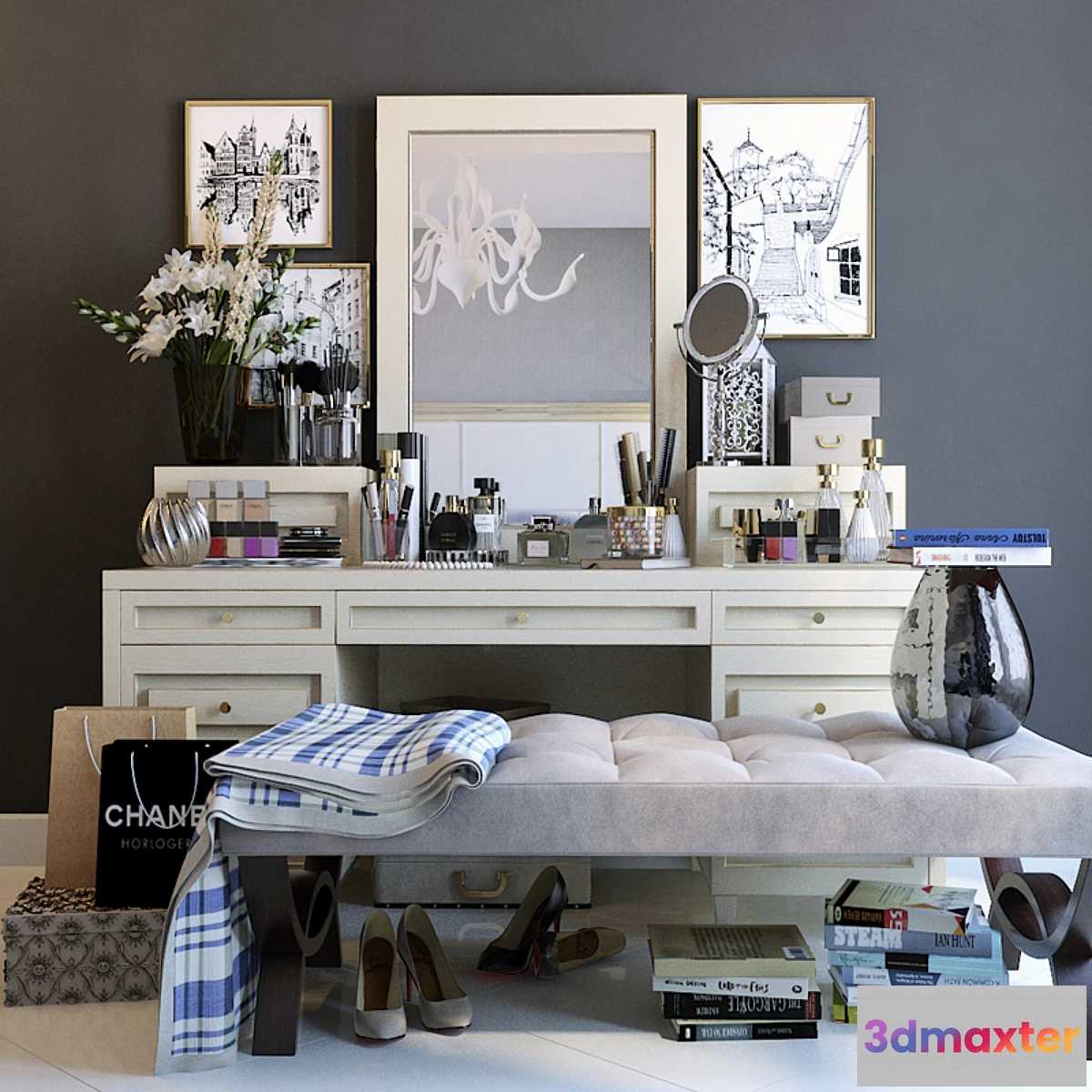 670311 - Decorative set dresser 4 - No.2