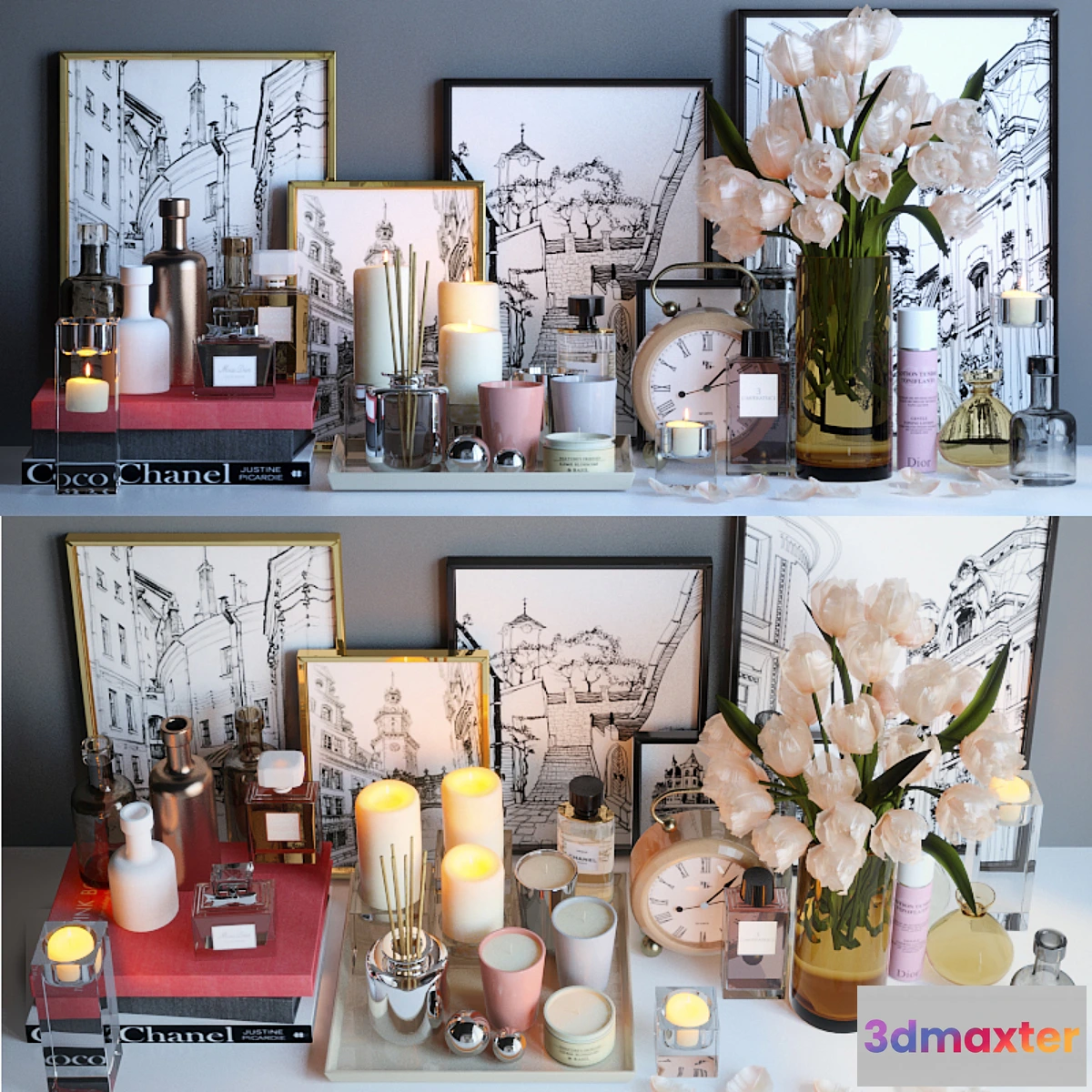 671099 - Decorative set of 3 - No.3