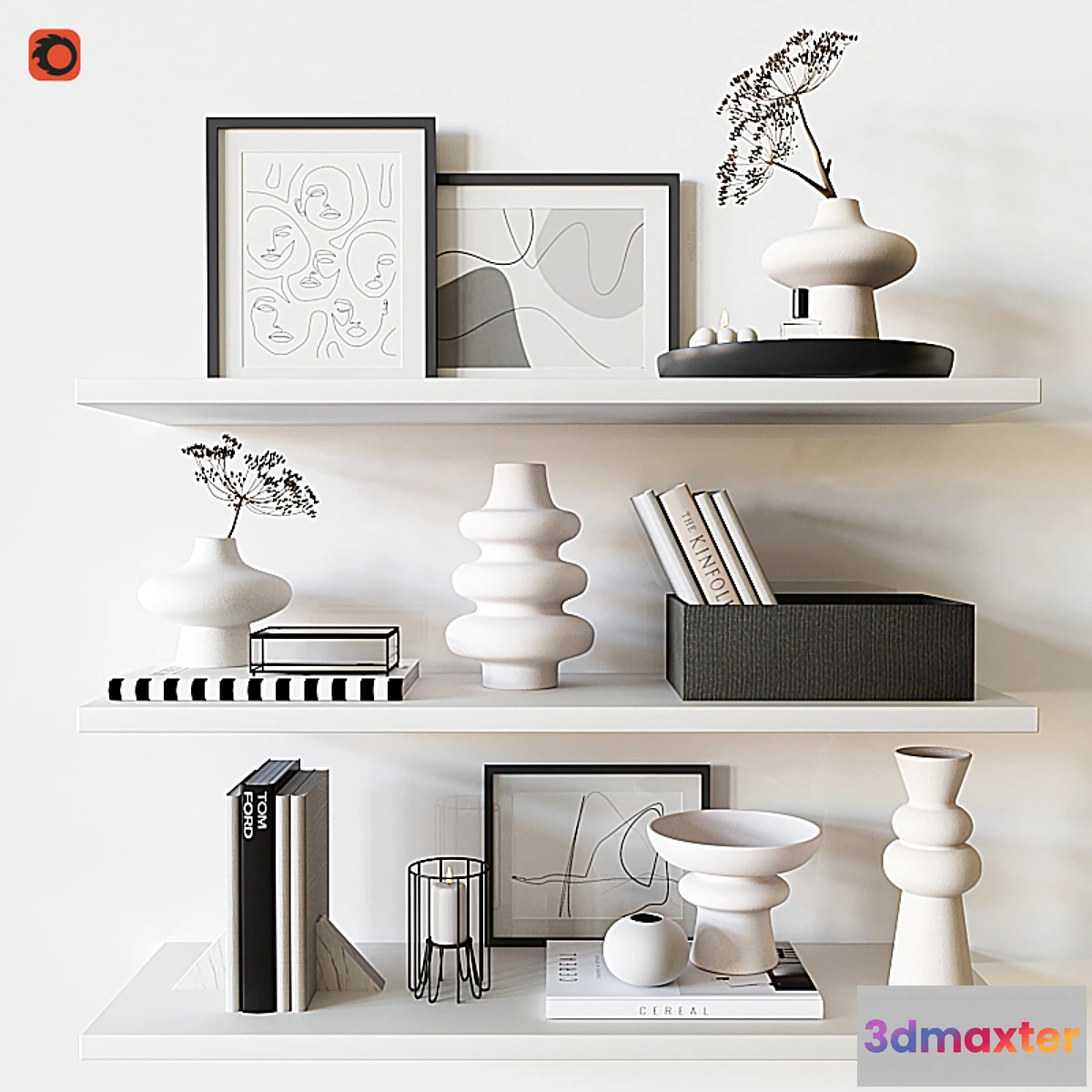 680944 - Decorative shelf hm