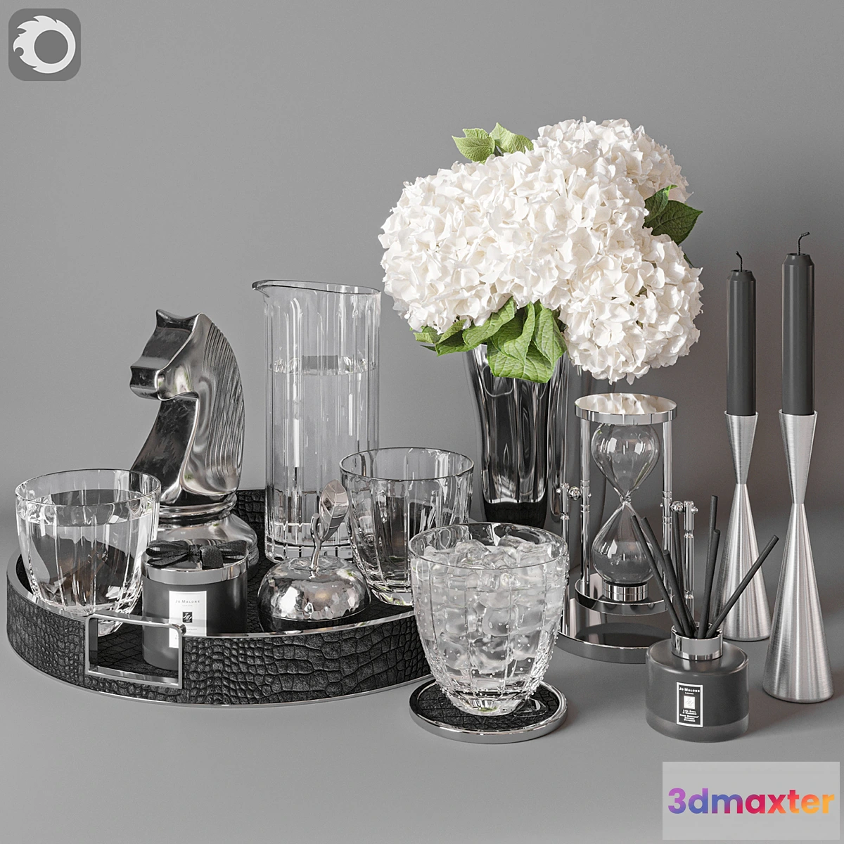 680992 - Decoration Set 36 - Chrome set - No.2