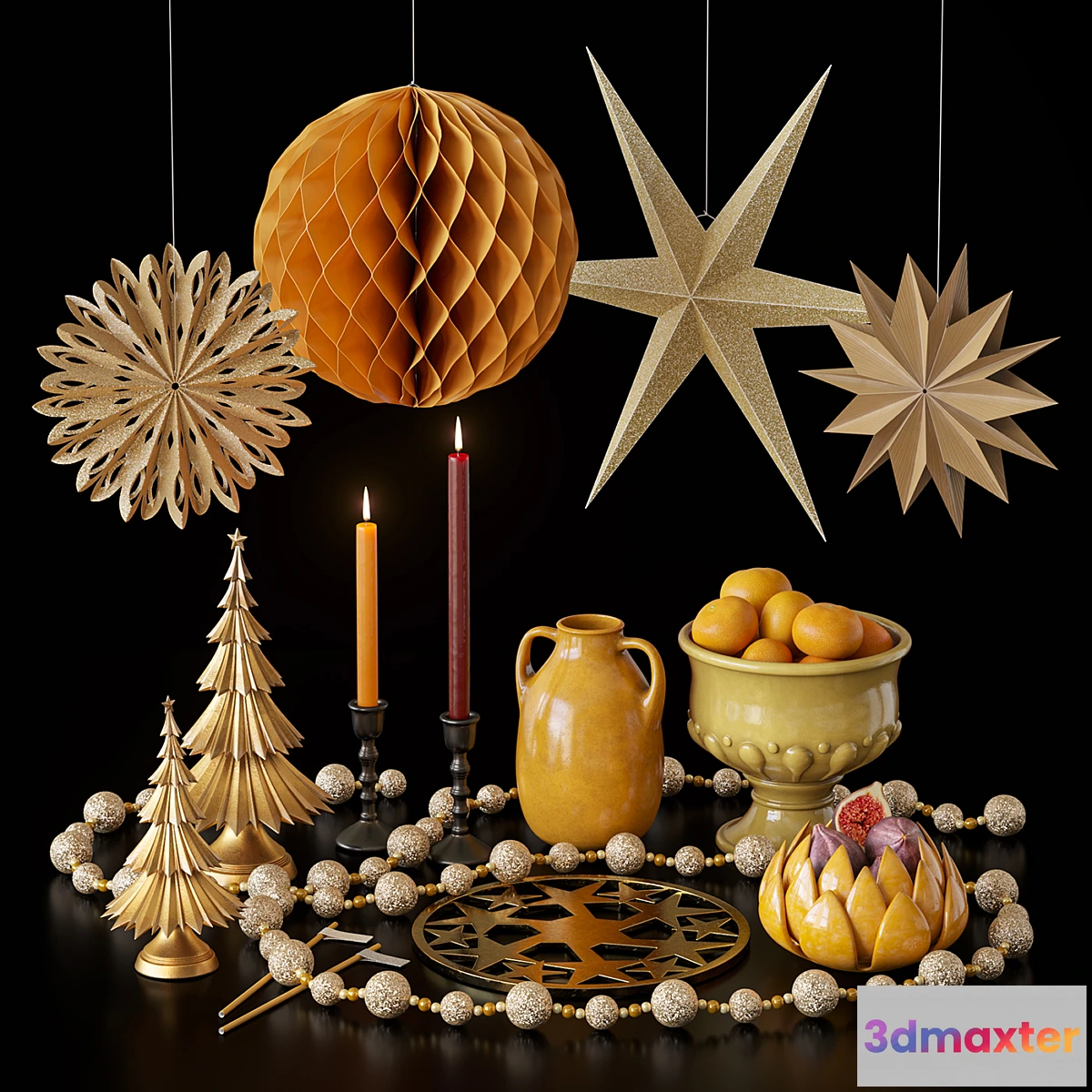 681036 - Christmas decorative set - No.3