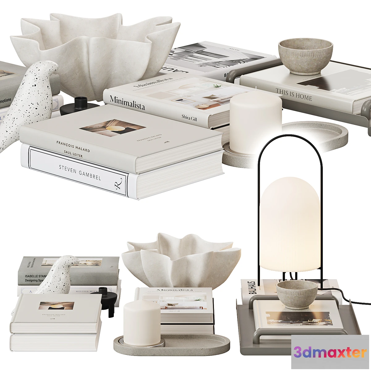 681040 - Decorative set with books - No.3