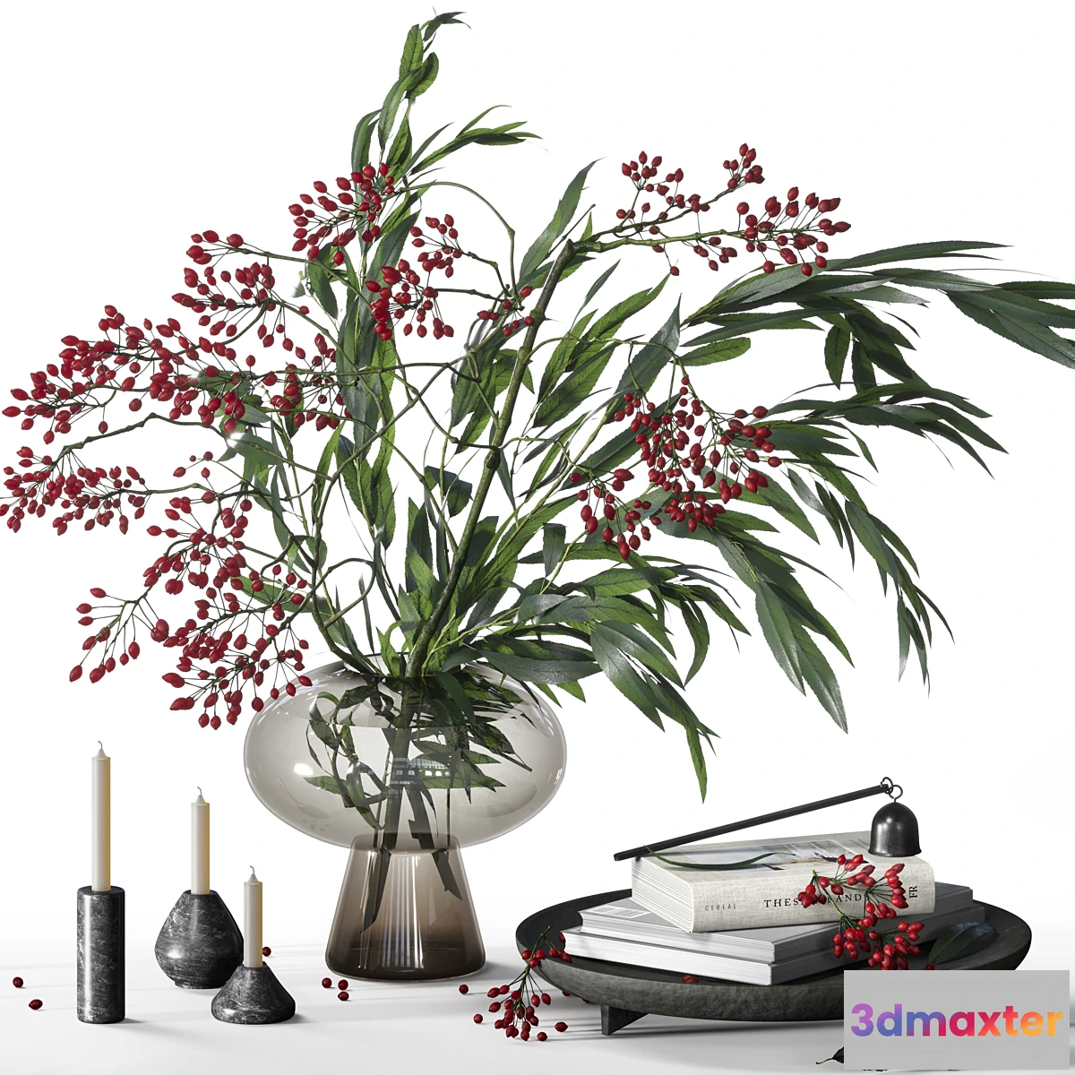 701652 - Decorative set with berry bouquet 031 - No.2