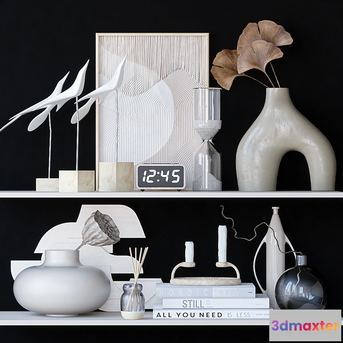 701758 - Shelves with decor - No.4