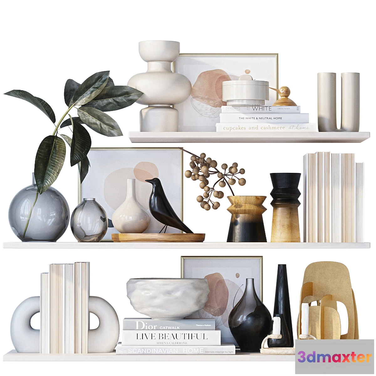 701994 - Shelves with decor - No.6