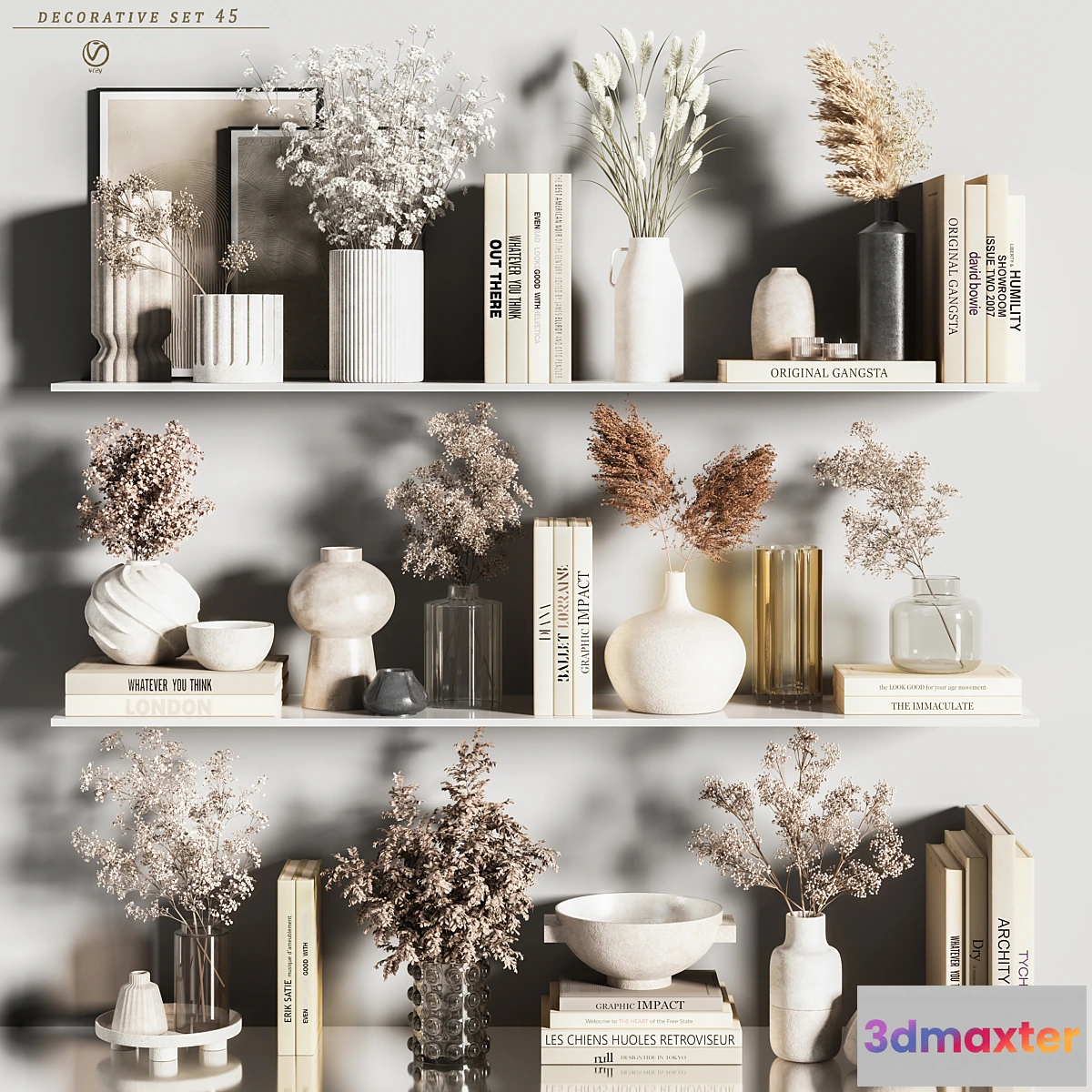 702016 - decorative set 45(vray)