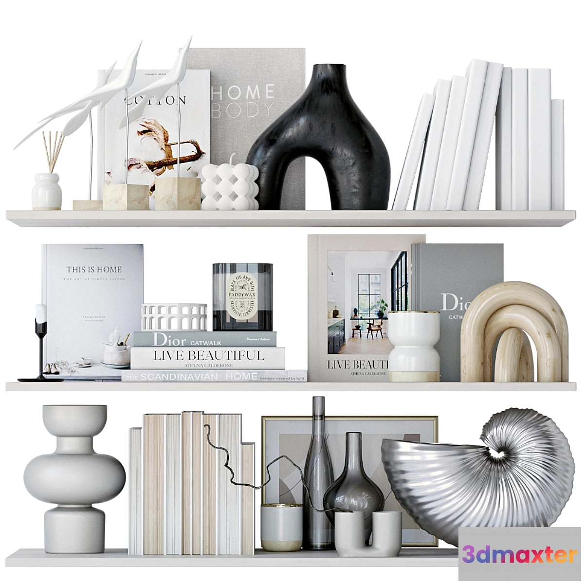 702212 - Shelves with decor - No.8