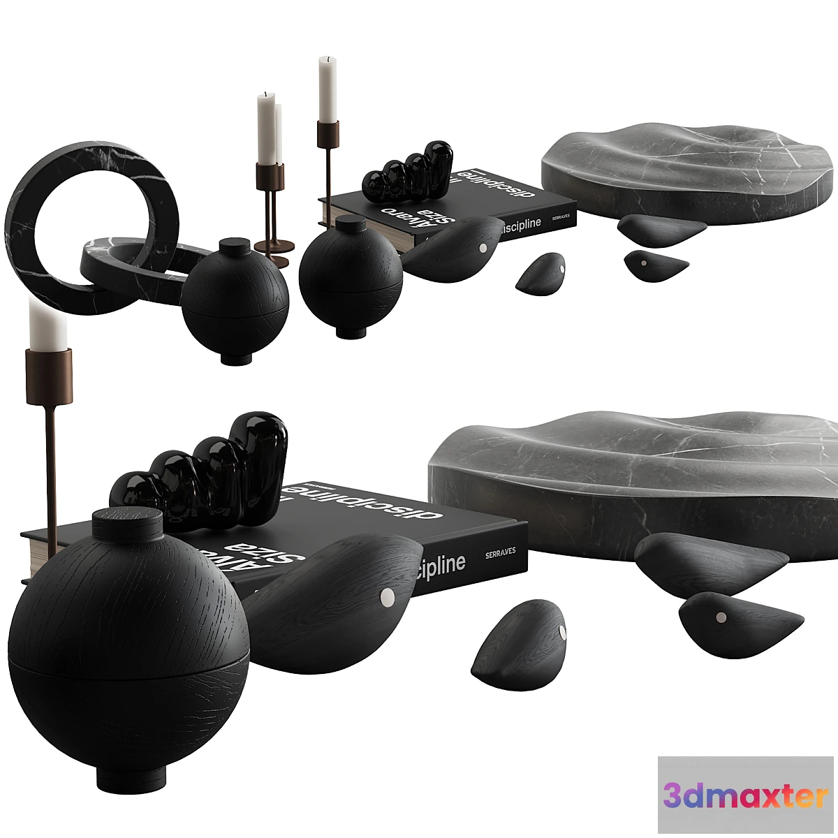 702258 - 078 Living decor set DARK BIRDS 00 - No.2