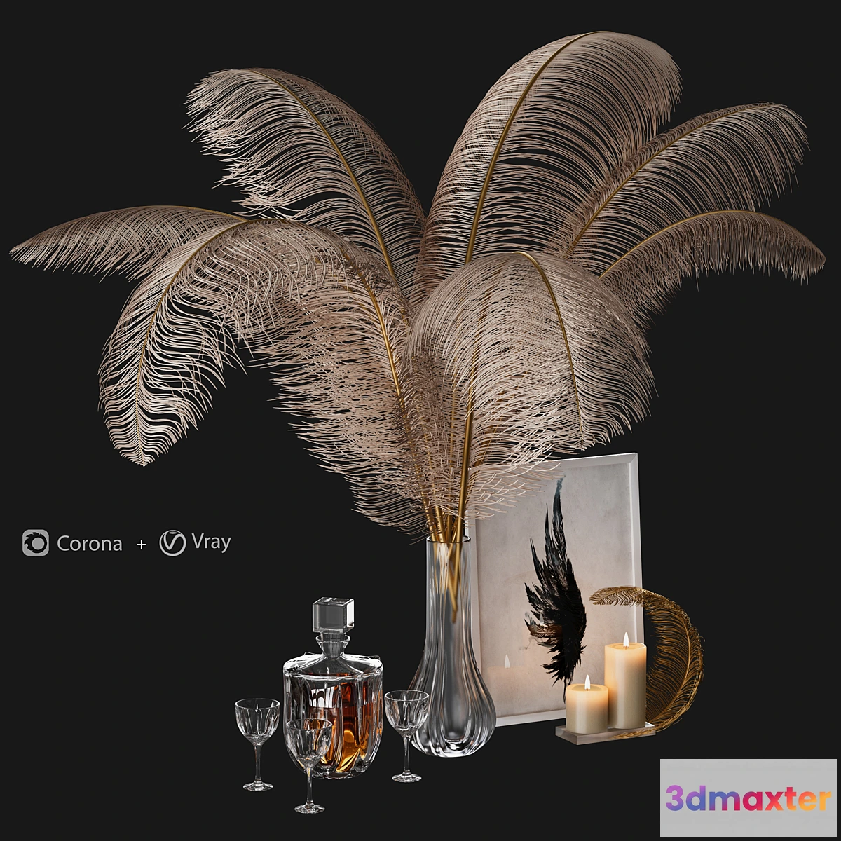 702266 - Decorative set B