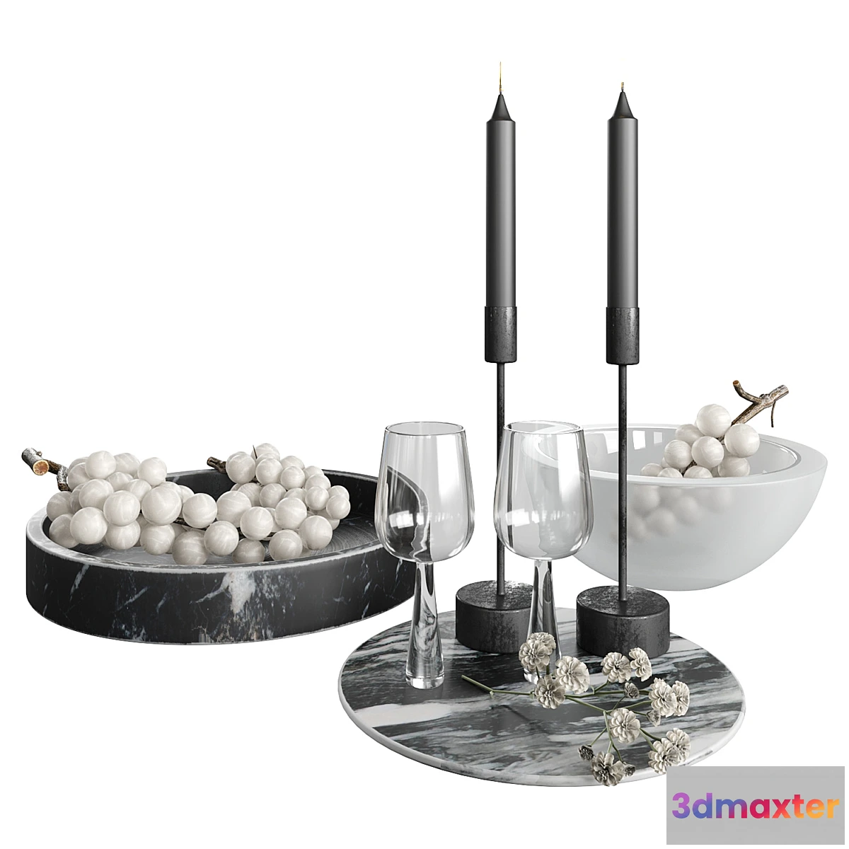 702298 - Decorative set with grapes - No.2