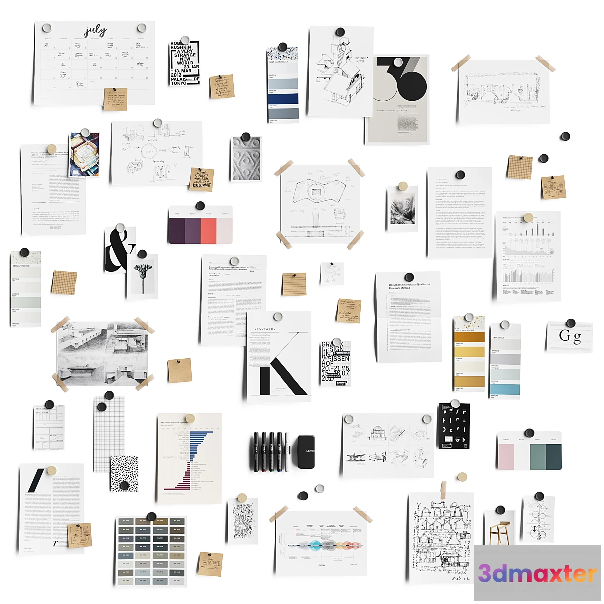 702328 - Moodboard Stickers Set 1