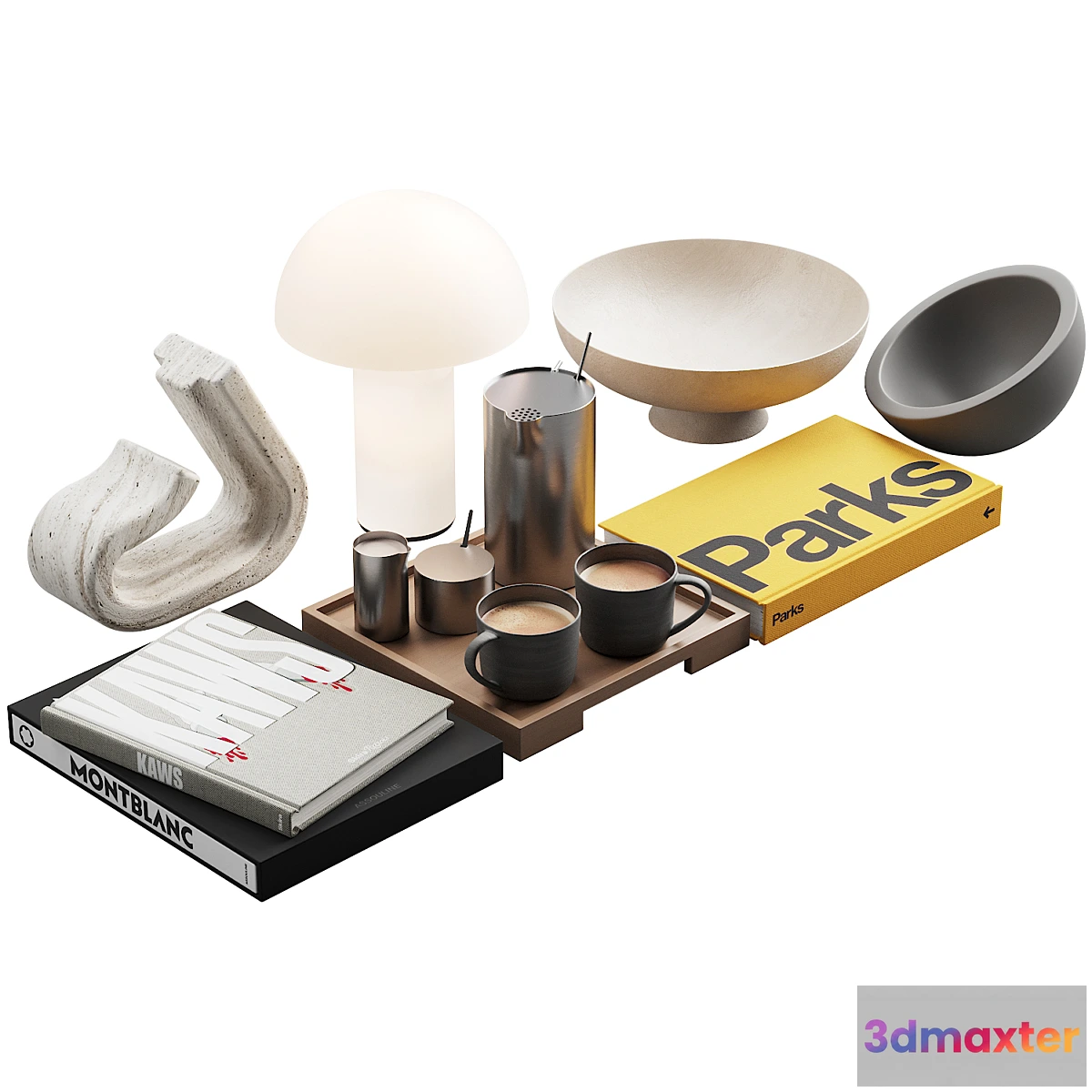 702334 - 119 decorative set 032 american style neutral decor P01 - No.2