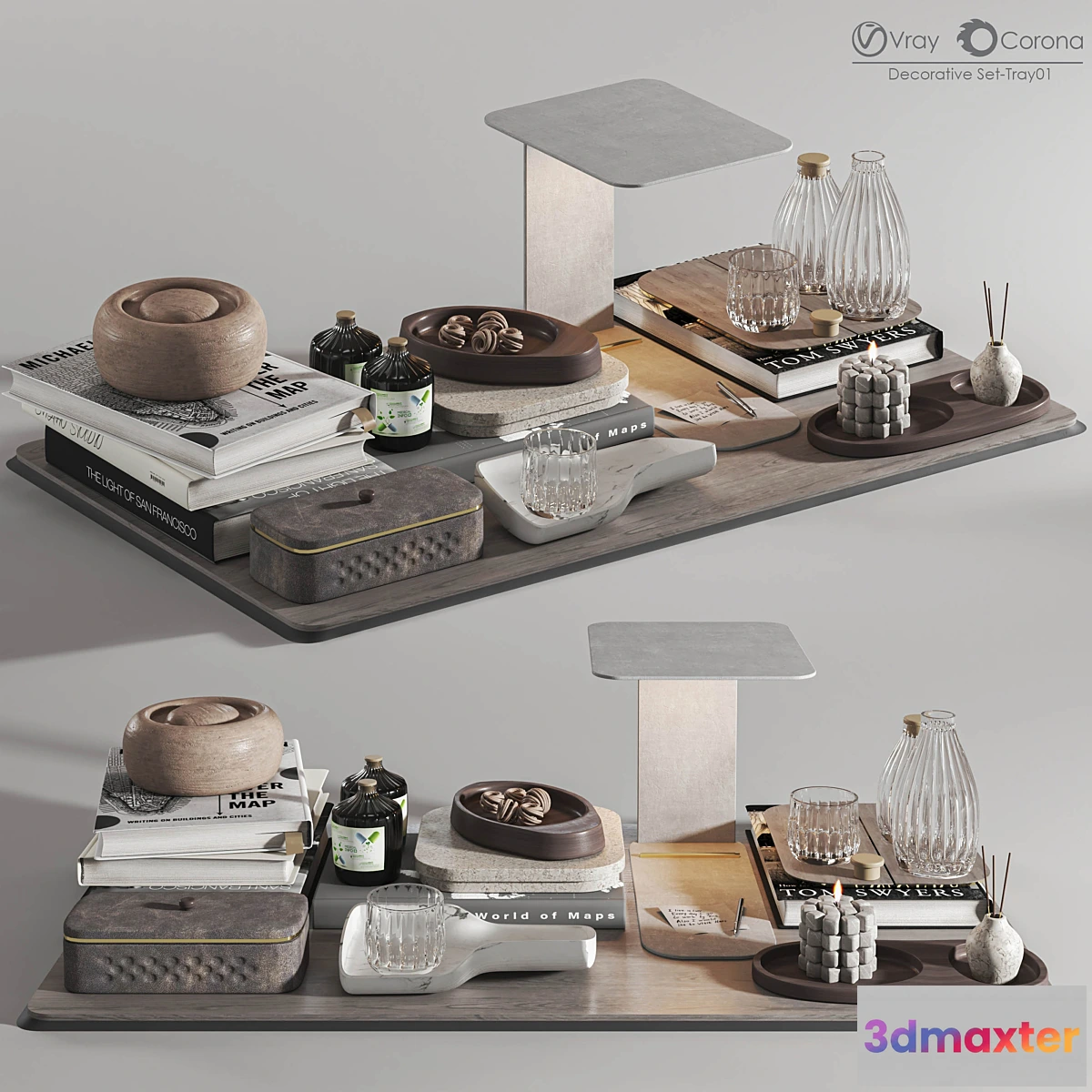 702390 - Decorative set-Tray01