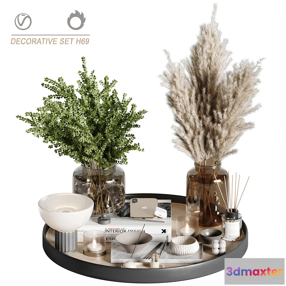 702404 - Decorative set H69