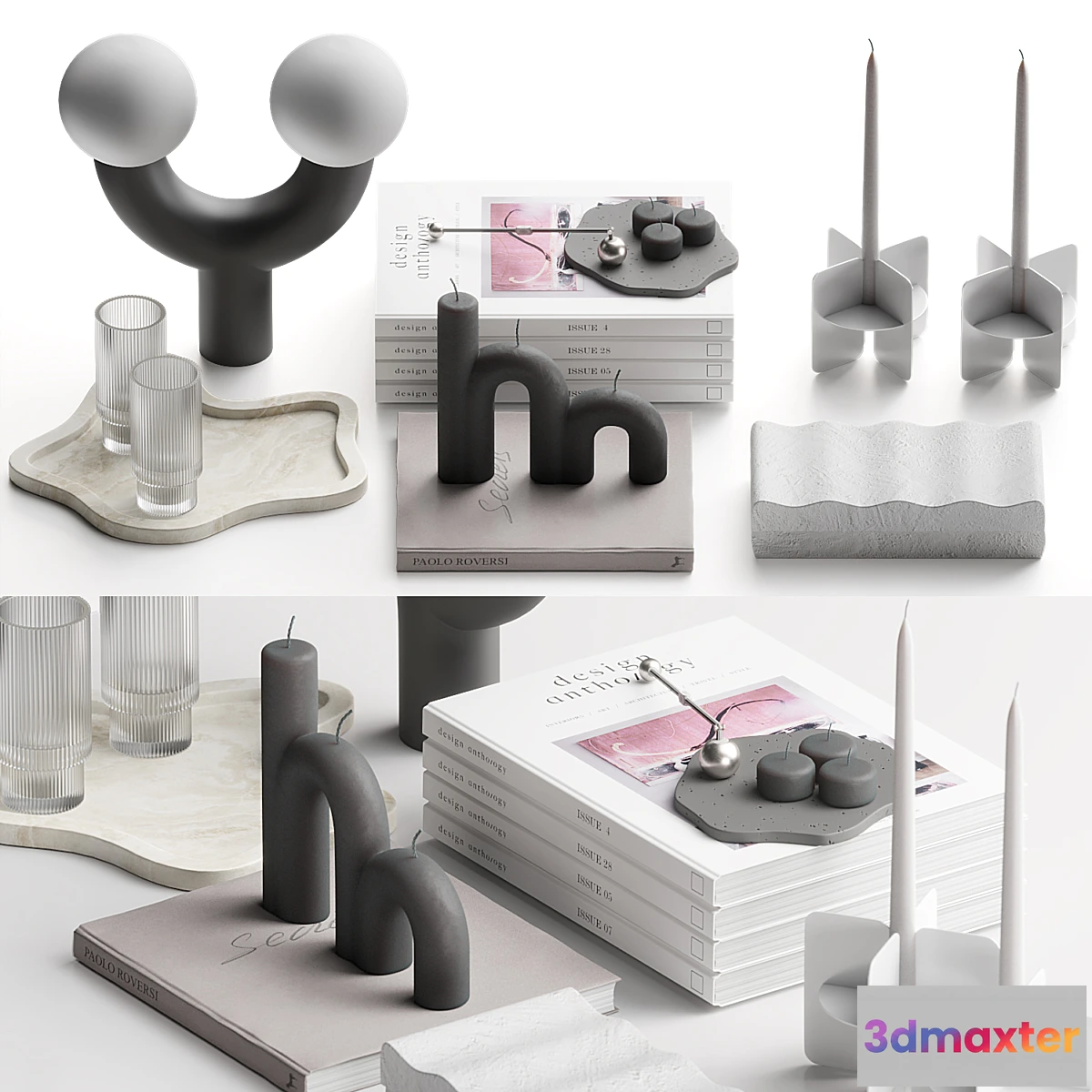 702448 - Coffee table decor set 73