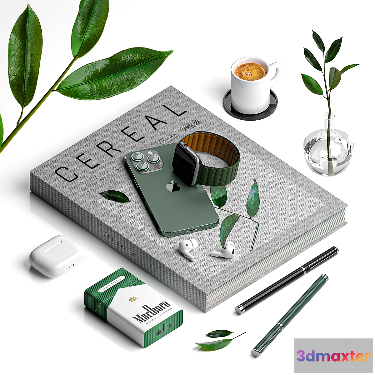 702484 - Apple Iphone Minimal Decorative Set