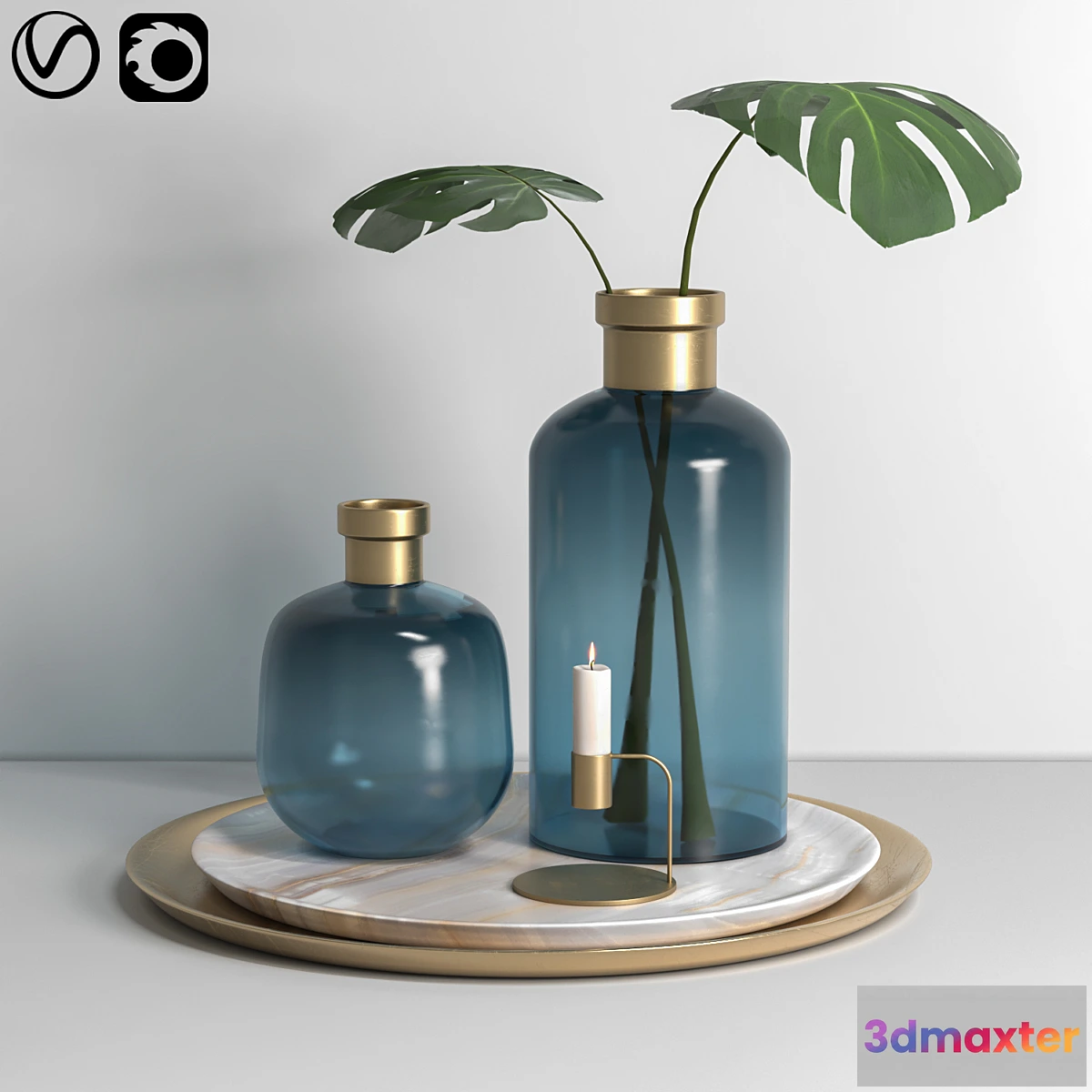 715090 - decorative vase set 006 - No.2