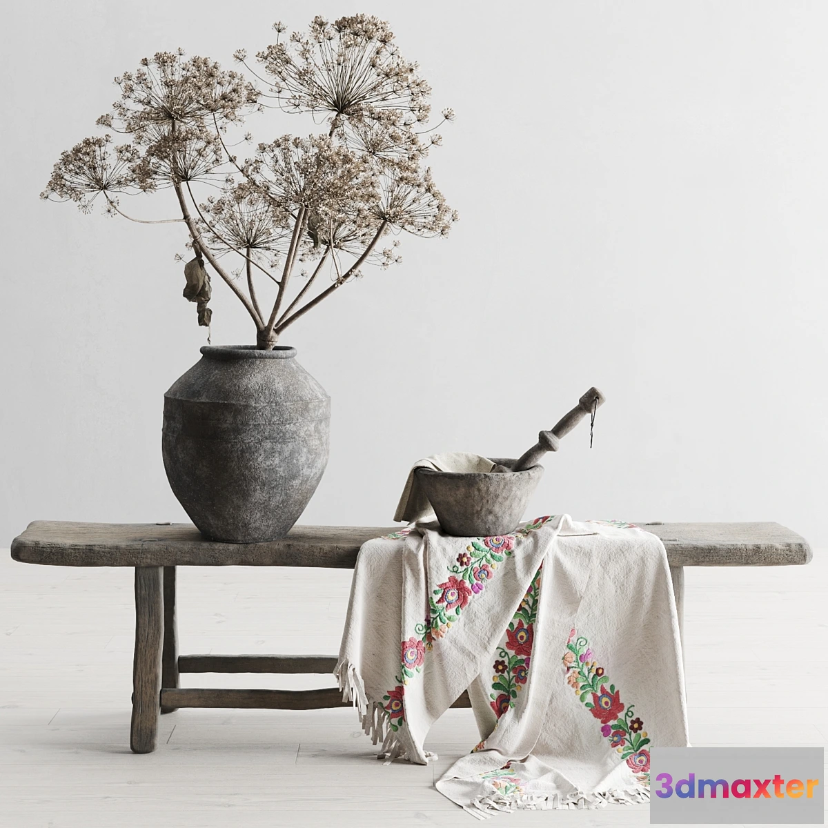 715110 - Decorative set in a rustic style - No.2