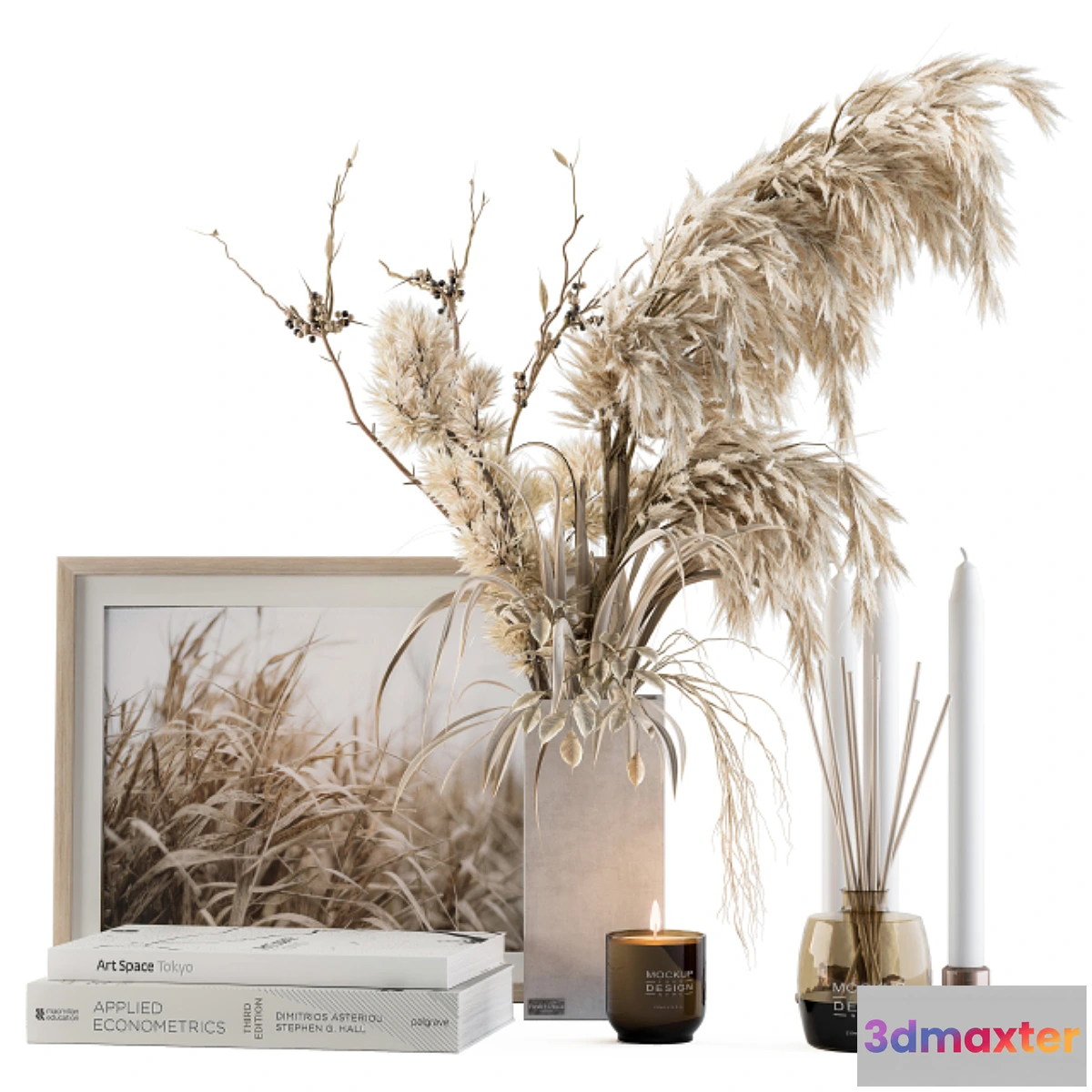 715266 - Decorative Set Dried Plants and Pampas - Set 46 - No.2
