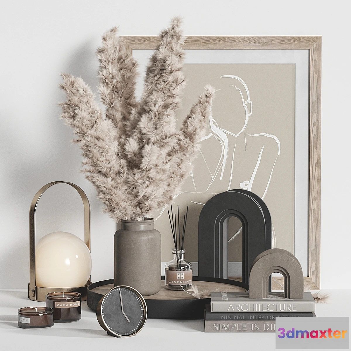 715382 - Decorative Set Dried Plant - No.2