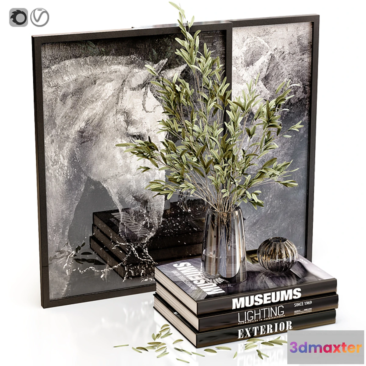 715514 - Black decor set 22 - No.2