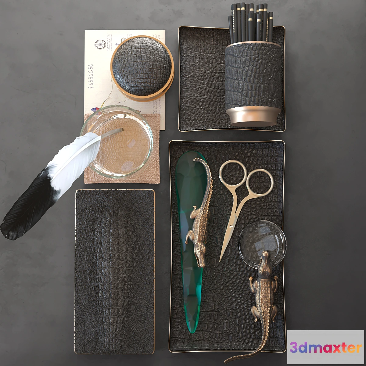 715992 - Office accessories. Leather - No.2